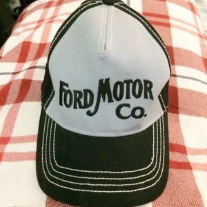Ford Motor Co Soft Black & Grey Baseball Hat